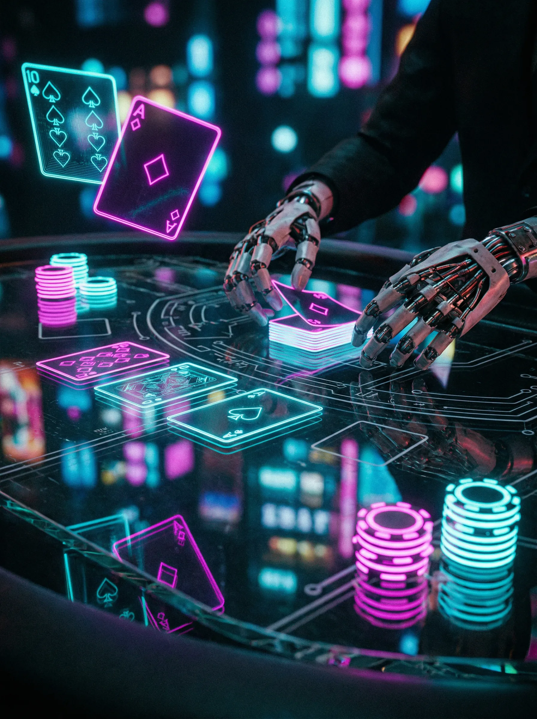 新澳门赛博朋克棋牌对战游戏