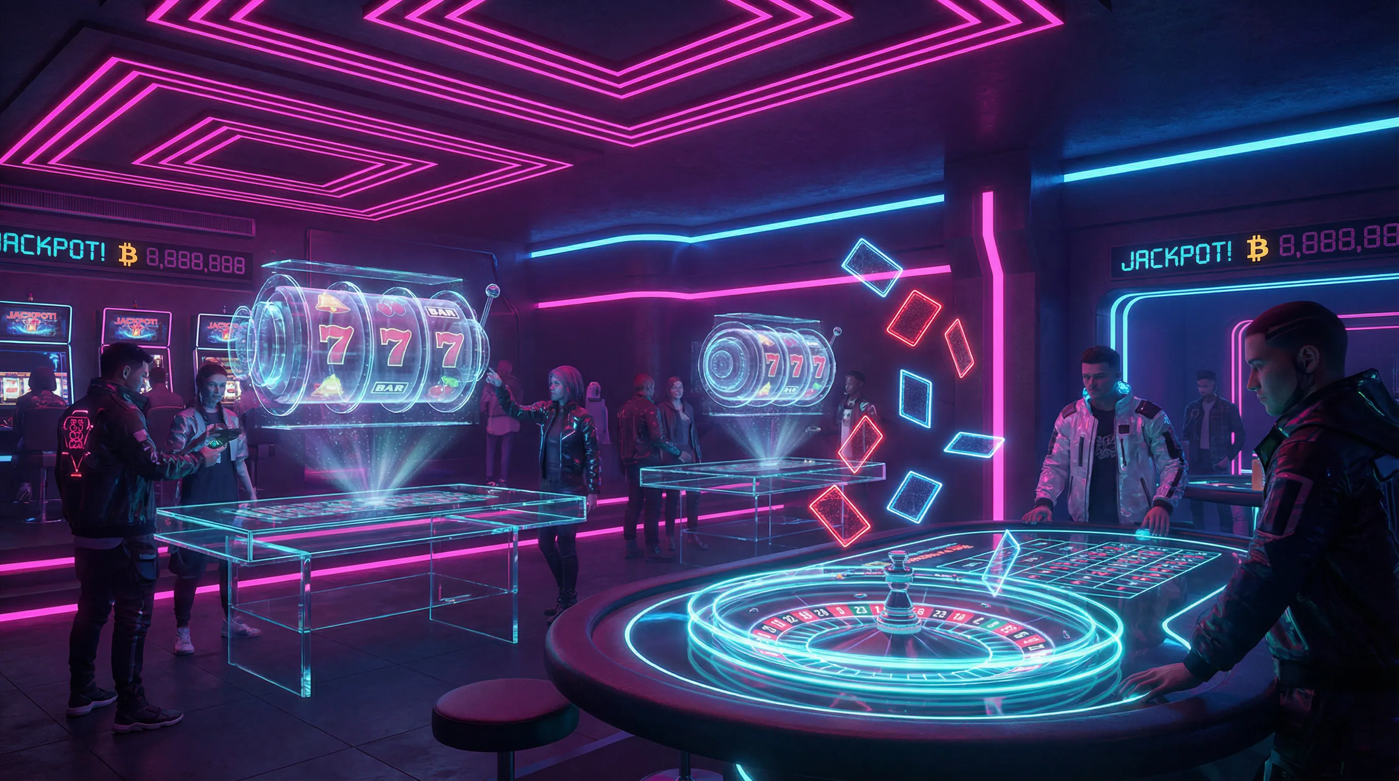 新澳门真人百家乐赛博朋克游戏厅