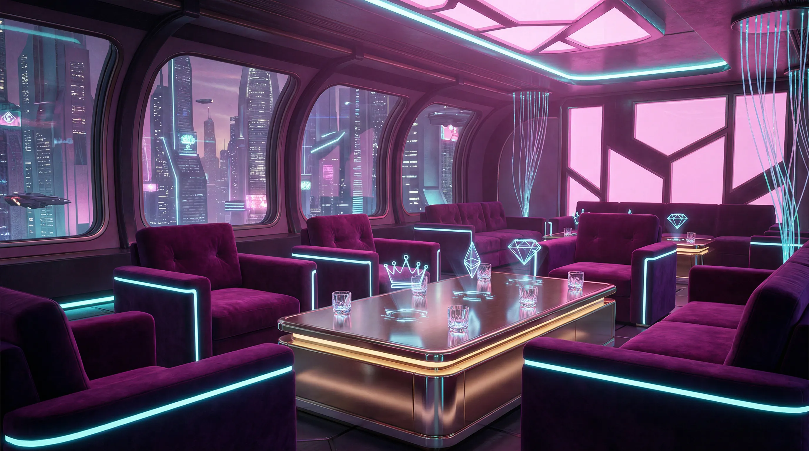 新澳门赛博朋克VIP贵宾厅